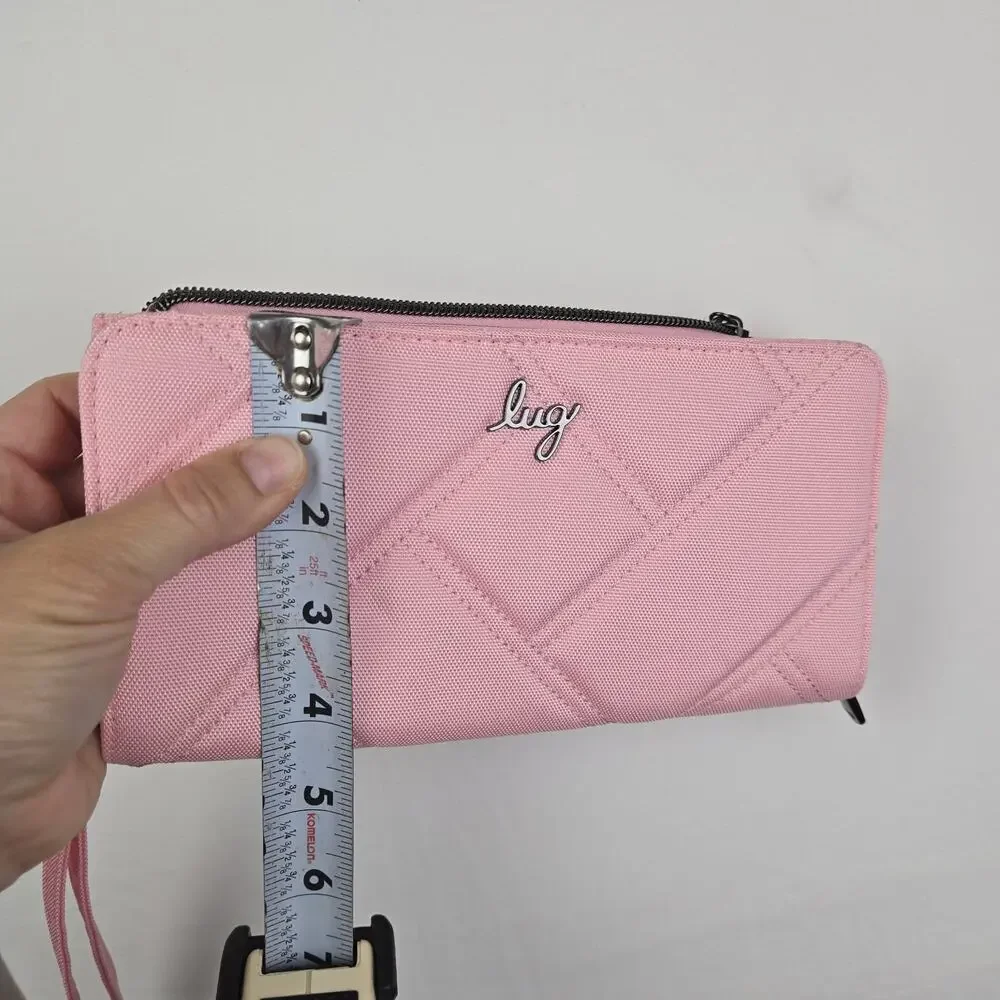 Lug‎ Arabesque Zip Wallet In Pink. New With Tag.